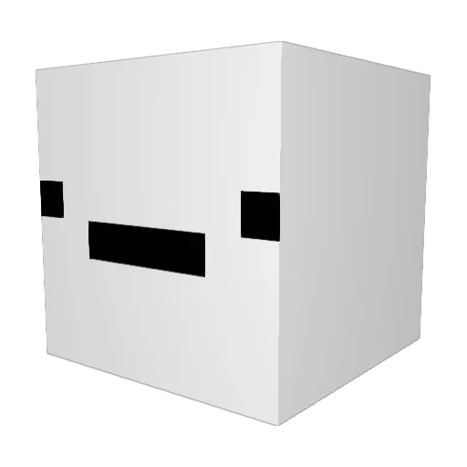 pischief Minecraft avatar head, 3D render