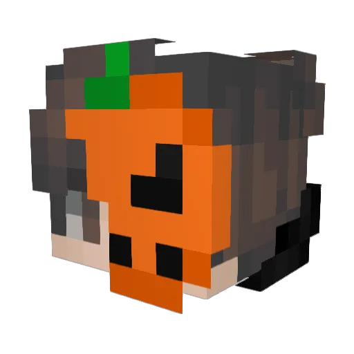pisssta3 Minecraft avatar head, 3D render