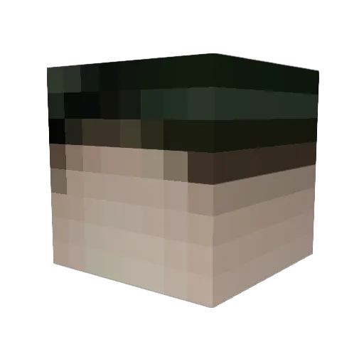 pistadeballo Minecraft avatar head, 3D render