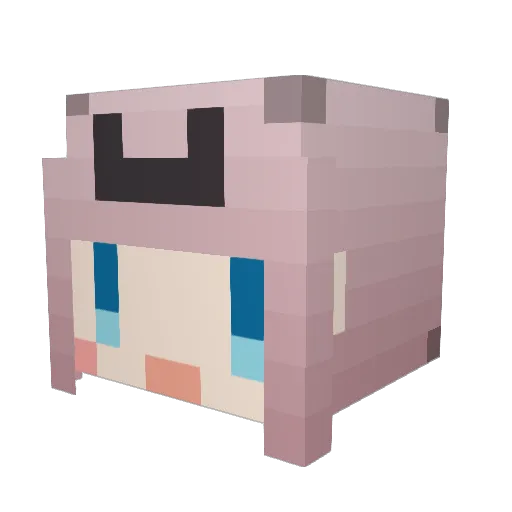 pit2112 Minecraft avatar head, 3D render