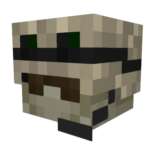 pitdog1234 Minecraft avatar head, 3D render