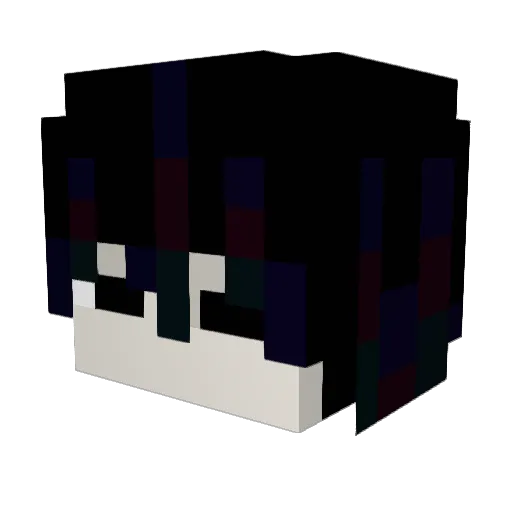 pithbottle Minecraft avatar head, 3D render