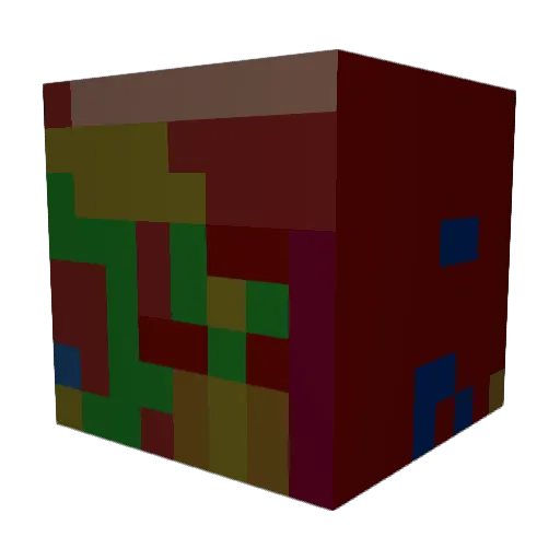 piticko___ Minecraft avatar head, 3D render