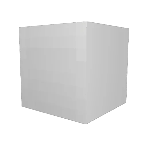 pitycult Minecraft avatar head, 3D render