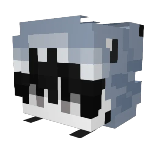 piviyo Minecraft avatar head, 3D render