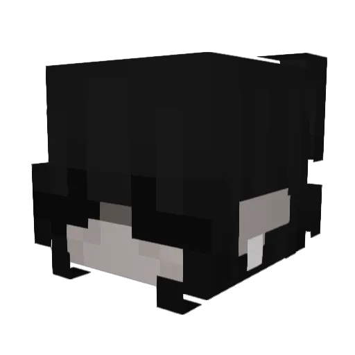 pixel3003 Minecraft avatar head, 3D render