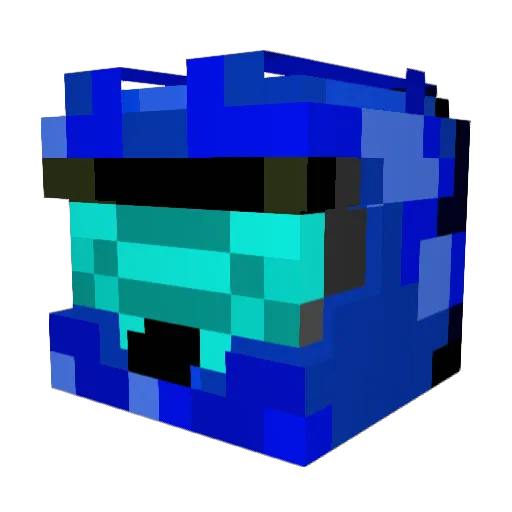 pixel_master3232 Minecraft avatar head, 3D render
