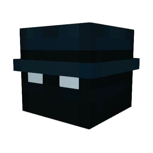pixel_soul Minecraft avatar head, 3D render