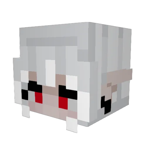 pixelgamer10 Minecraft avatar head, 3D render