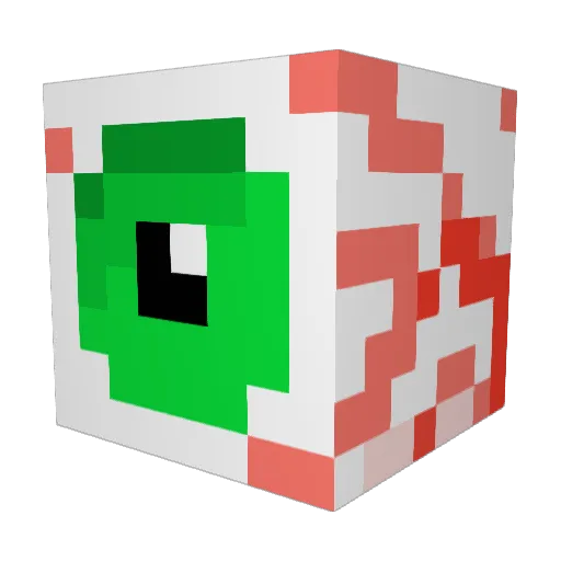 pixogen69 Minecraft avatar head, 3D render