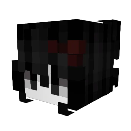 piyenn Minecraft avatar head, 3D render