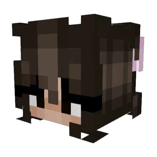 piyuyi2010 Minecraft avatar head, 3D render