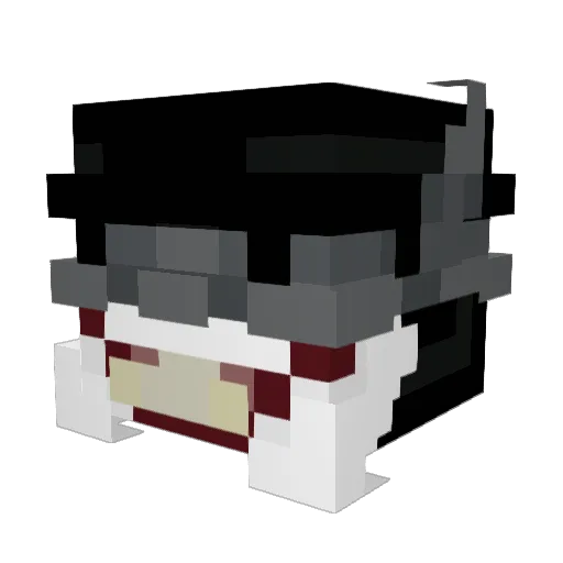 pizzaboy1345 Minecraft avatar head, 3D render