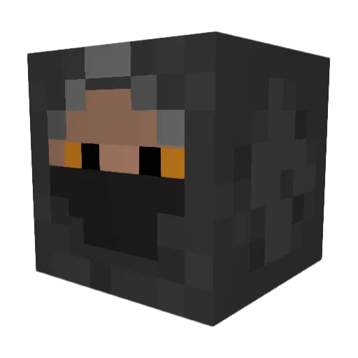 pizzadelit42 Minecraft avatar head, 3D render