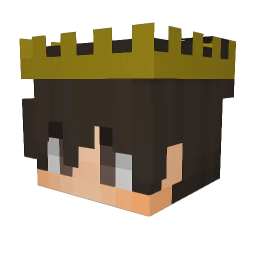 pizzagod1031 Minecraft avatar head, 3D render
