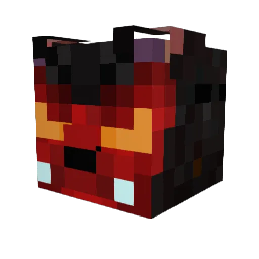pizzaman299 Minecraft avatar head, 3D render