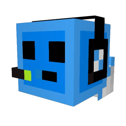 pizzaman364 Minecraft avatar head, 3D render