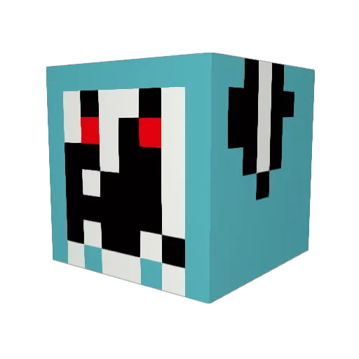 pizzaman63 Minecraft avatar head, 3D render