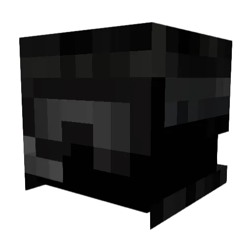 pizzapine Minecraft avatar head, 3D render