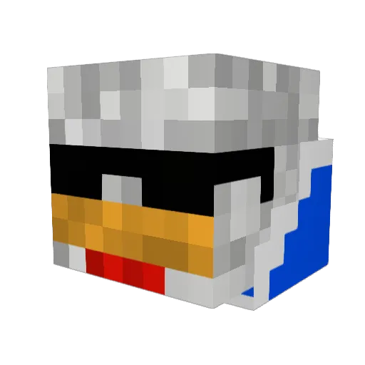 pizzaroll314 Minecraft avatar head, 3D render