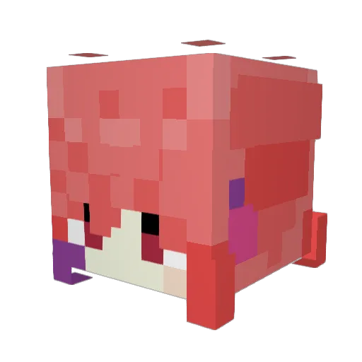 pizzawithketchup Minecraft avatar head, 3D render