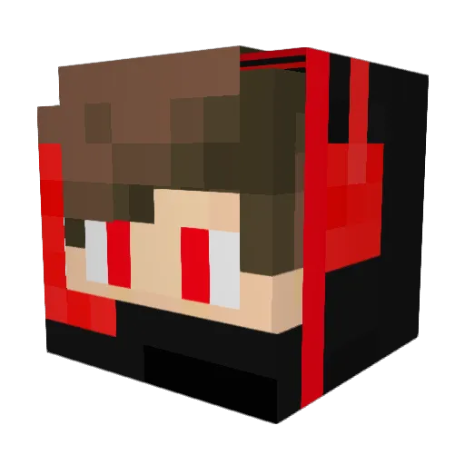pizziryan07 Minecraft avatar head, 3D render
