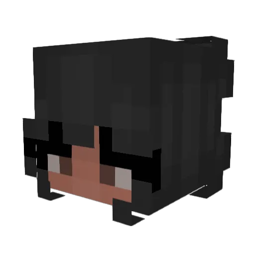 pizzrollsnice1 Minecraft avatar head, 3D render