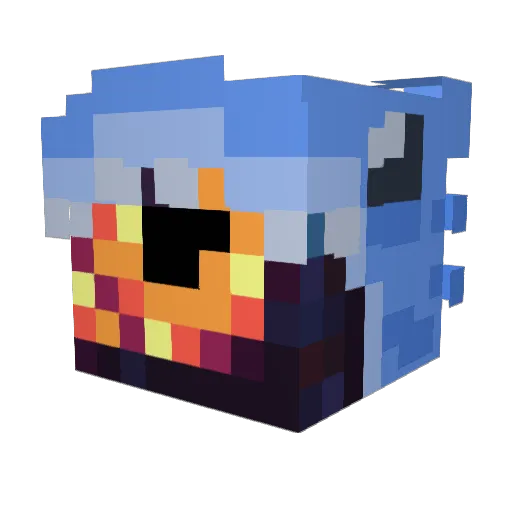 pj1024 Minecraft avatar head, 3D render