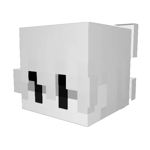 pjs120609 Minecraft avatar head, 3D render