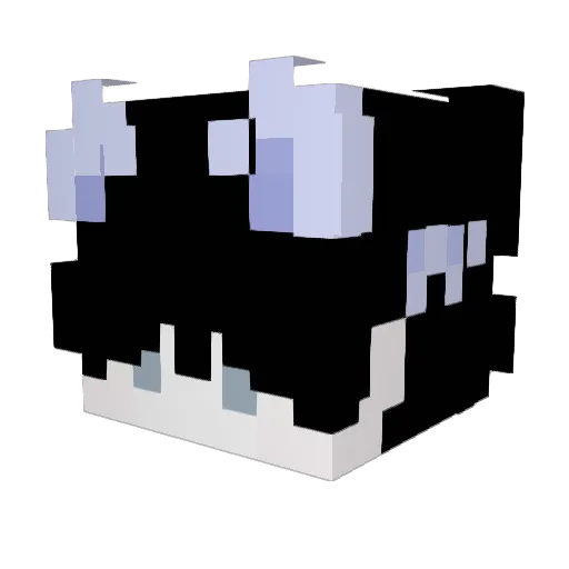 pjscrowley Minecraft avatar head, 3D render