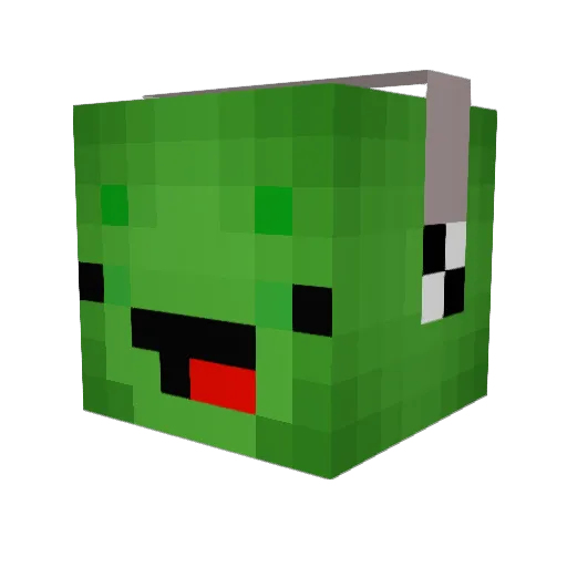 pkchris14 Minecraft avatar head, 3D render