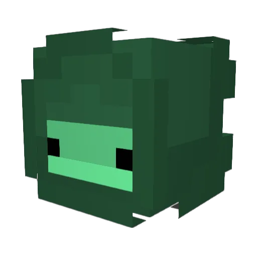 pkh1222 Minecraft avatar head, 3D render