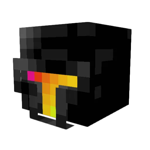 pl1st18 Minecraft avatar head, 3D render