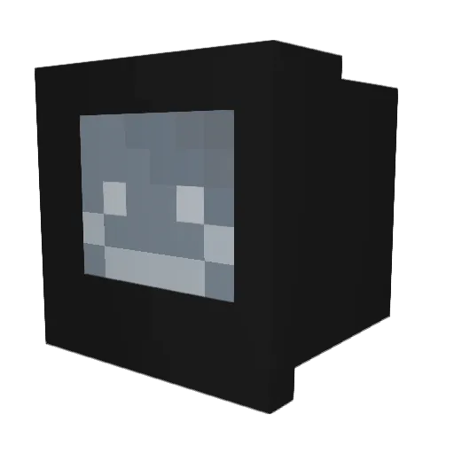 placek96 Minecraft avatar head, 3D render