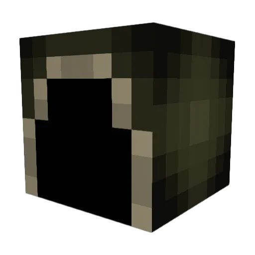 plaidroni Minecraft avatar head, 3D render