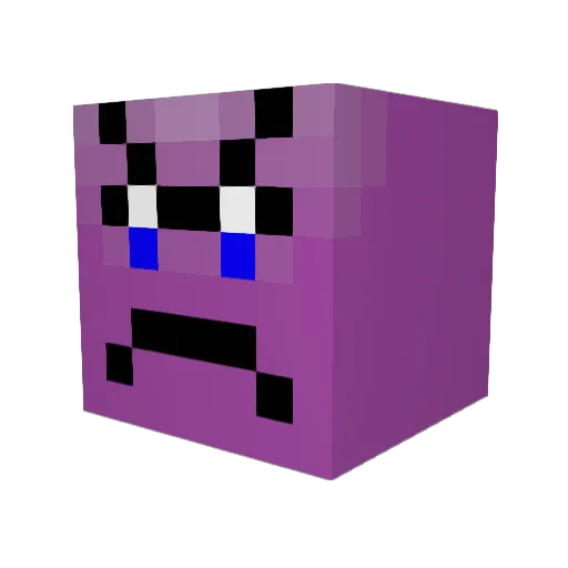 plaindinks Minecraft avatar head, 3D render