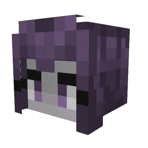 planetaerium Minecraft avatar head, 3D render