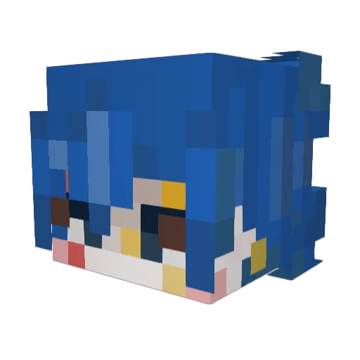 planether_marsic Minecraft avatar head, 3D render