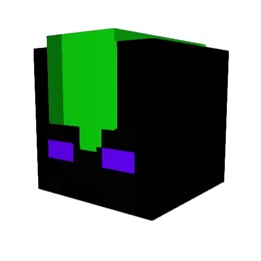planetmiles666 Minecraft avatar head, 3D render