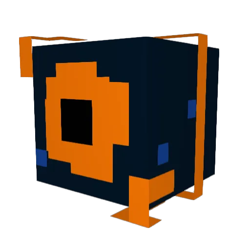 planetts Minecraft avatar head, 3D render