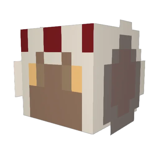 plasmiz1 Minecraft avatar head, 3D render