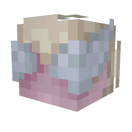 Minecraft-Avatar von plastic_kayo: Kopf als 3D-Render