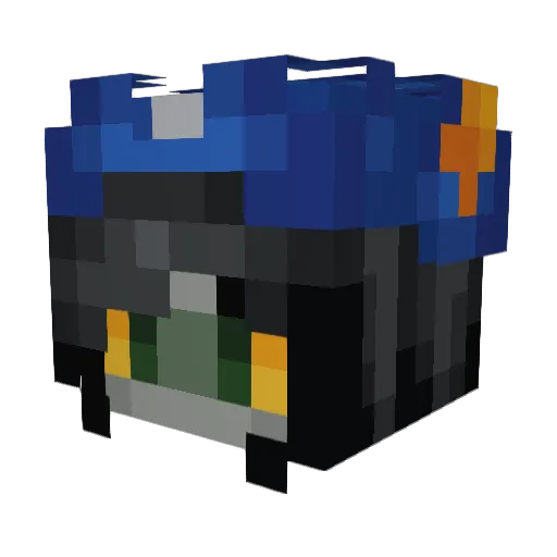 plasticangel78 Minecraft avatar head, 3D render