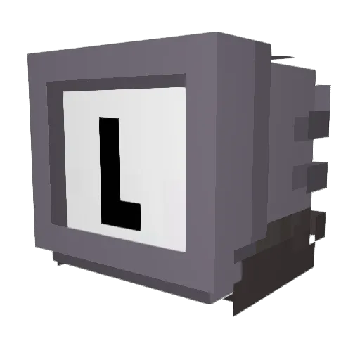 platohik1230 Minecraft avatar head, 3D render