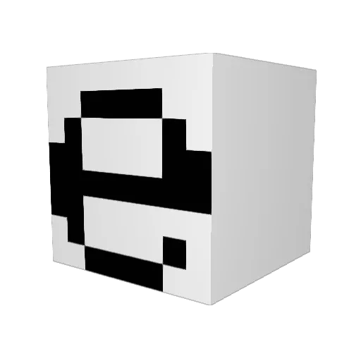 platypuskoolaid Minecraft avatar head, 3D render