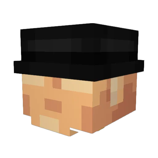 plaven021 Minecraft avatar head, 3D render