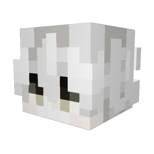 play_Demon12 Minecraft avatar head, 3D render