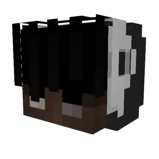 playboichinz Minecraft avatar head, 3D render