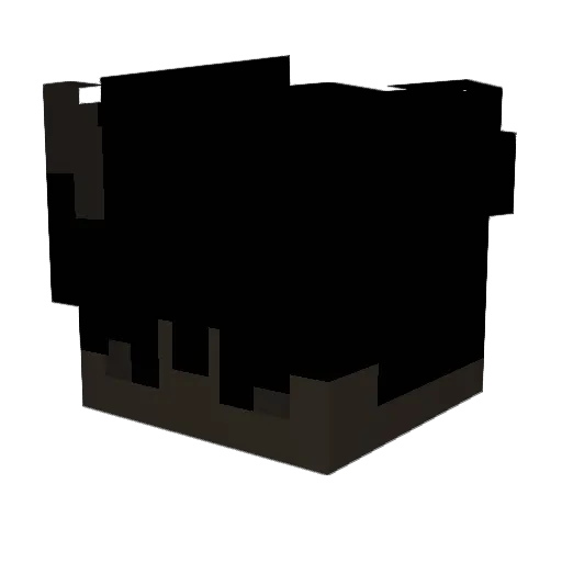 playboixanax Minecraft avatar head, 3D render