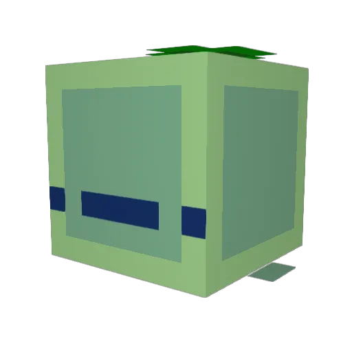 player7381904 Minecraft avatar head, 3D render